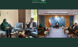 حضور دکتر بهشید برخوردار نماینده ایرانیان زرتشتی د...